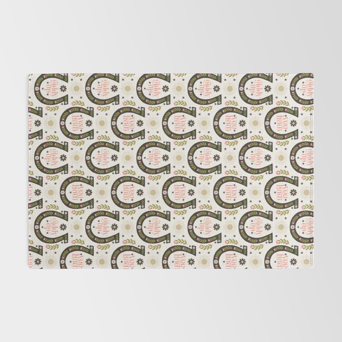 Yee Haw Horseshoe Rug Gallery Image 2