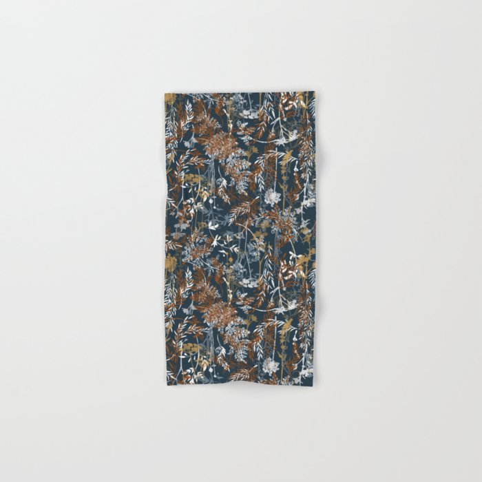 Abstract Forest Night A Bath Towel Gallery Image 1