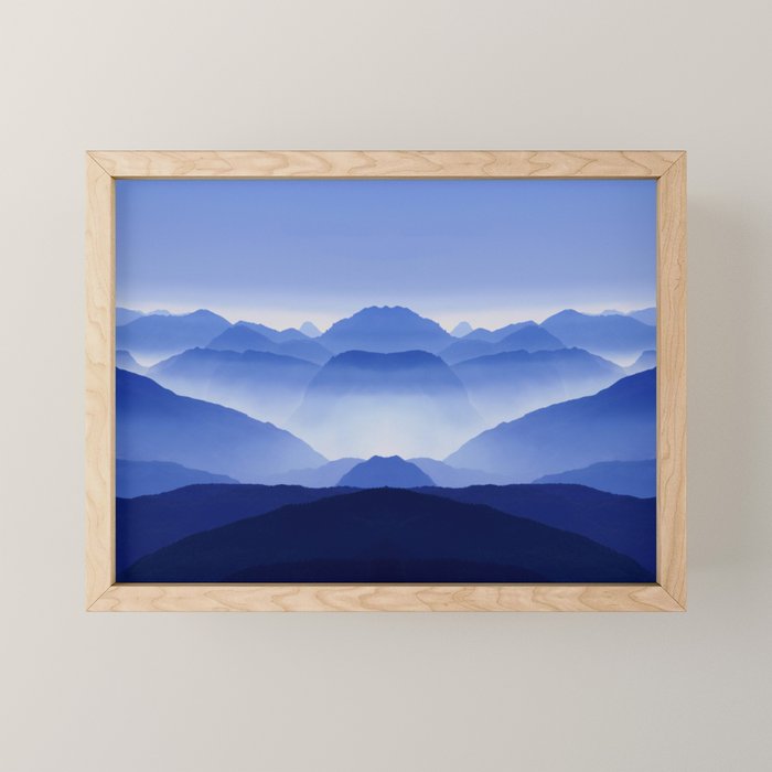 Mountains 12 Mini Art Print Gallery Image 1