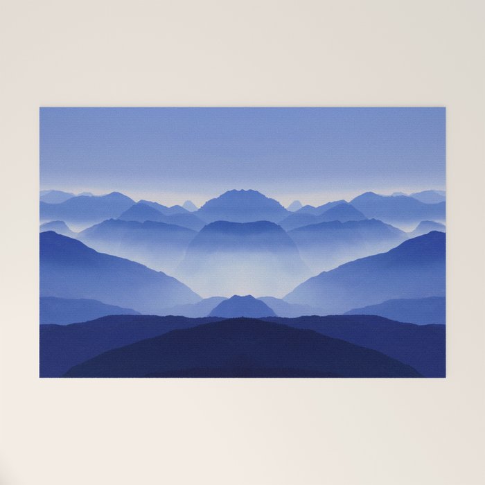 Mountains 12 Welcome Mat Gallery Image 1
