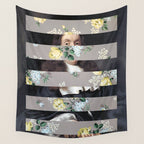 A Portrait With Bars 3 Wall Tapestry Gallery Image 4