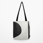 Minimal Black Tote Bag Gallery Image 2