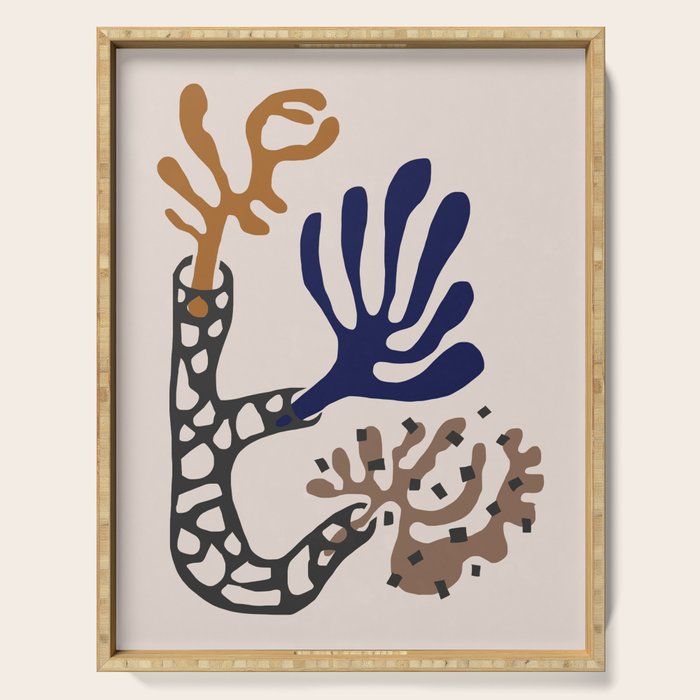 Plant Composition II Serving Tray Gallery Image 1