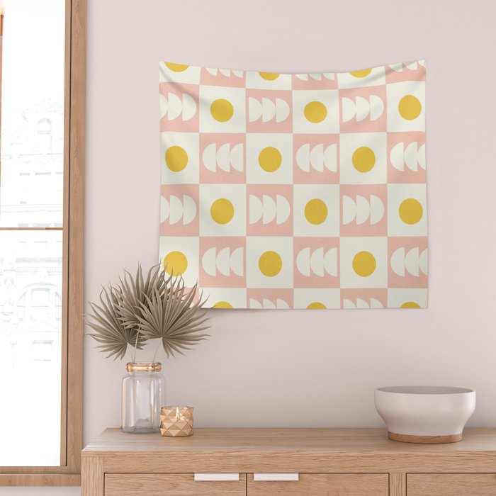 Geometry #5 Wall Tapestry Gallery Image 2