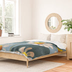 Daisy Flower Painting Duvet Cover Gallery Image 2