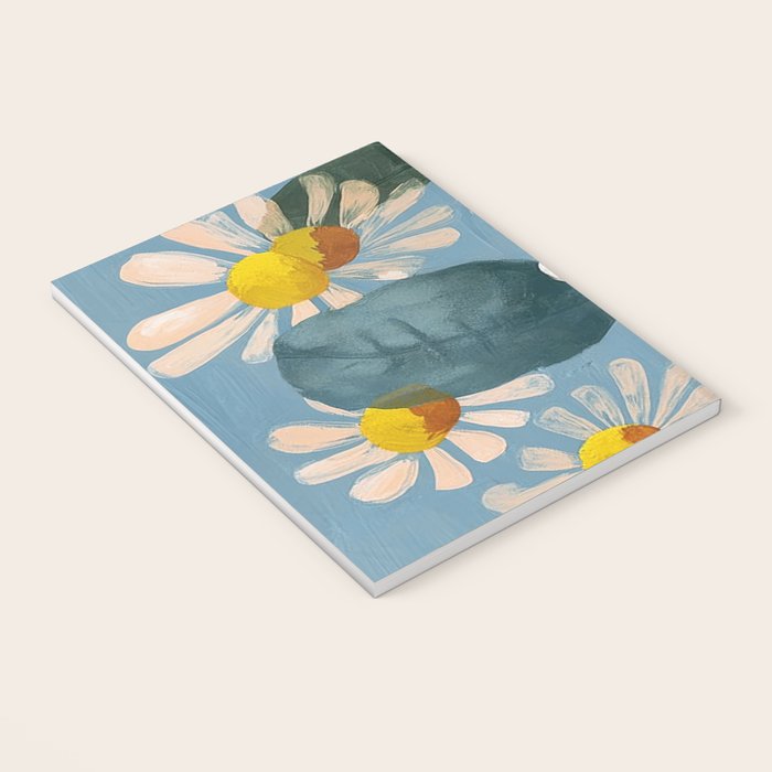 Daisy Flower Painting Notebook Gallery Image 3