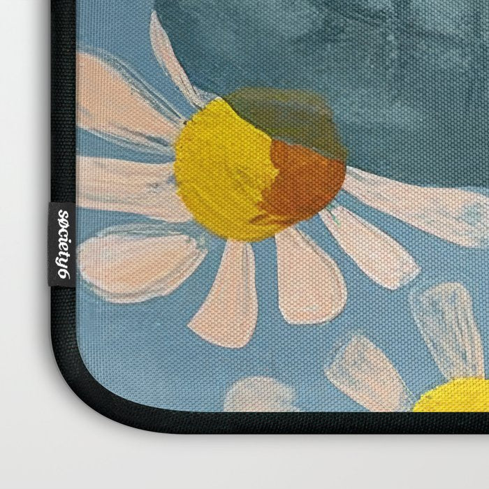 Daisy Flower Painting Laptop Sleeve Gallery Image 3