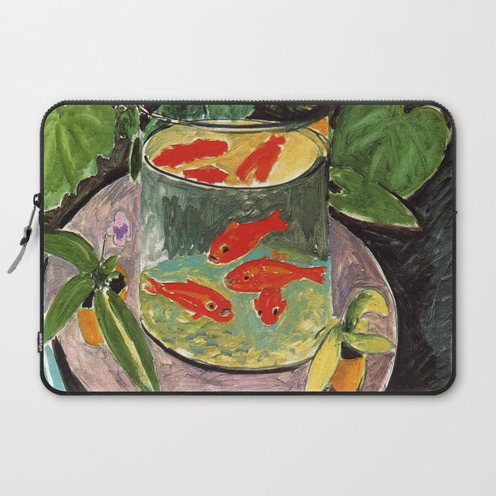 Henri Matisse Goldfish 1911, Goldfishes Artwork, Men, Women, Youth Laptop Sleeve Gallery Image 2