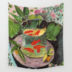 Henri Matisse Goldfish 1911, Goldfishes Artwork, Men, Women, Youth Wall Tapestry Gallery Image 4