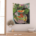 Henri Matisse Goldfish 1911, Goldfishes Artwork, Men, Women, Youth Wall Tapestry Gallery Image 2