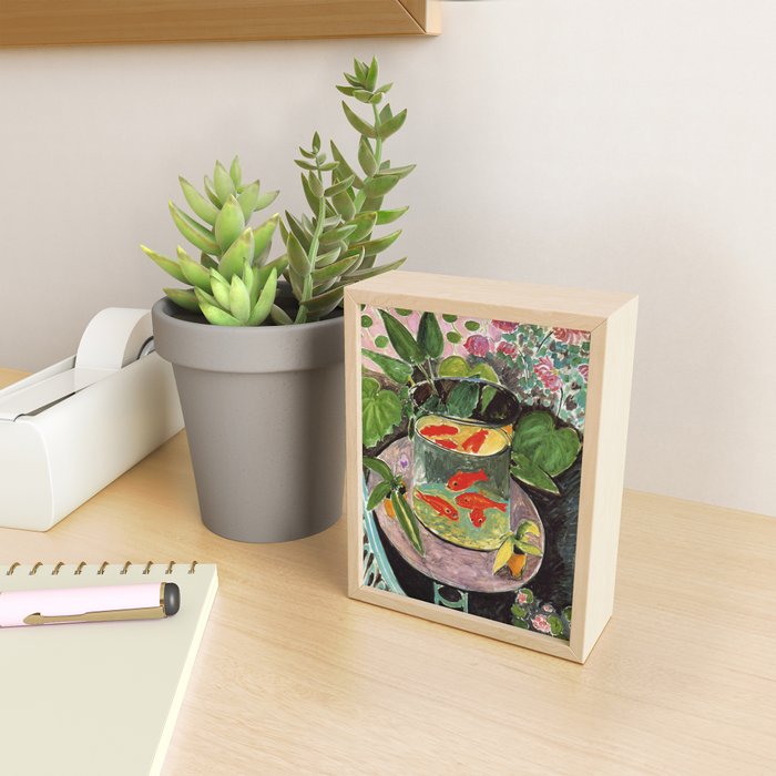 Henri Matisse Goldfish 1911, Goldfishes Artwork, Men, Women, Youth Mini Art Print Gallery Image 2