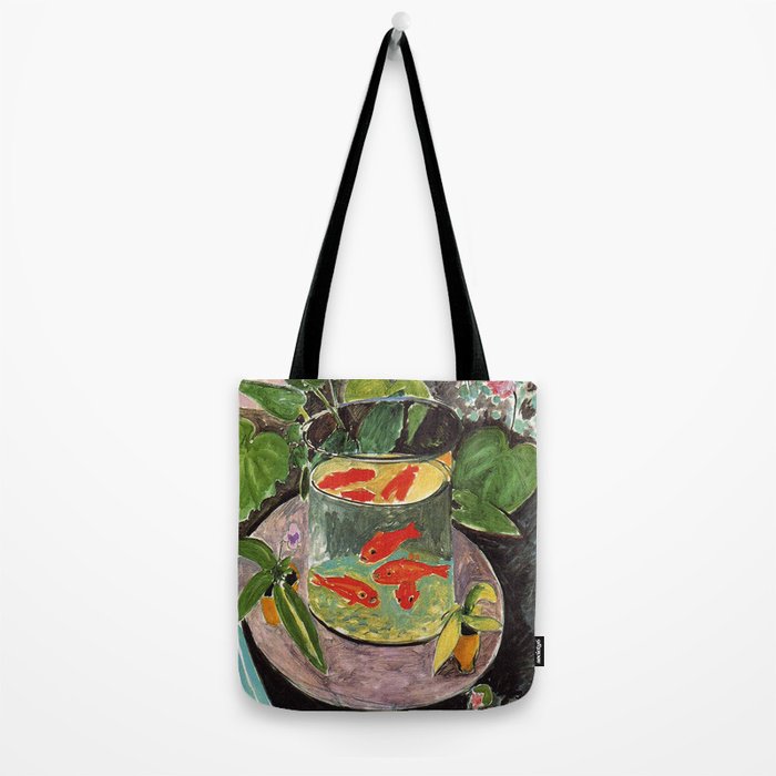 Henri Matisse Goldfish 1911, Goldfishes Artwork, Men, Women, Youth Tote Bag Gallery Image 2