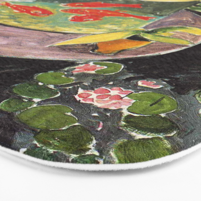 Henri Matisse Goldfish 1911, Goldfishes Artwork, Men, Women, Youth Bath Mat Gallery Image 3