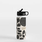 Modern Botanicals - Abstract Minimalist Shapes Water Bottle Gallery Image 1