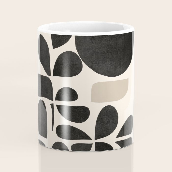 Modern Botanicals - Abstract Minimalist Shapes Coffee Mug Gallery Image 4