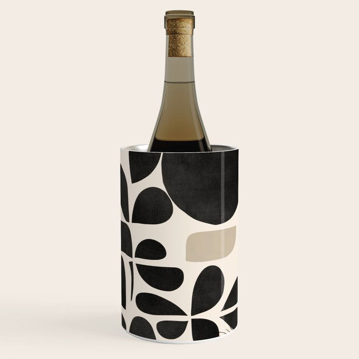 Modern Botanicals - Abstract Minimalist Shapes Wine Chiller Gallery Image 1