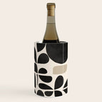 Modern Botanicals - Abstract Minimalist Shapes Wine Chiller Gallery Image 1