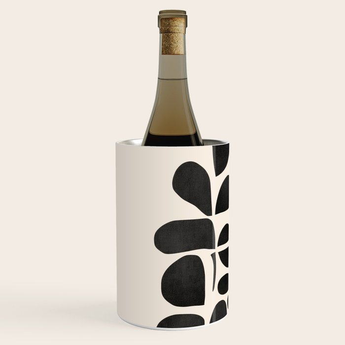 Modern Botanicals - Abstract Minimalist Shapes Wine Chiller Gallery Image 2