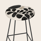 Modern Botanicals - Abstract Minimalist Shapes Stool Gallery Image 2