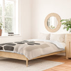 Modern Botanicals - Abstract Minimalist Shapes Duvet Cover Gallery Image 2