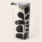 Modern Botanicals - Abstract Minimalist Shapes Travel Mug Gallery Image 3