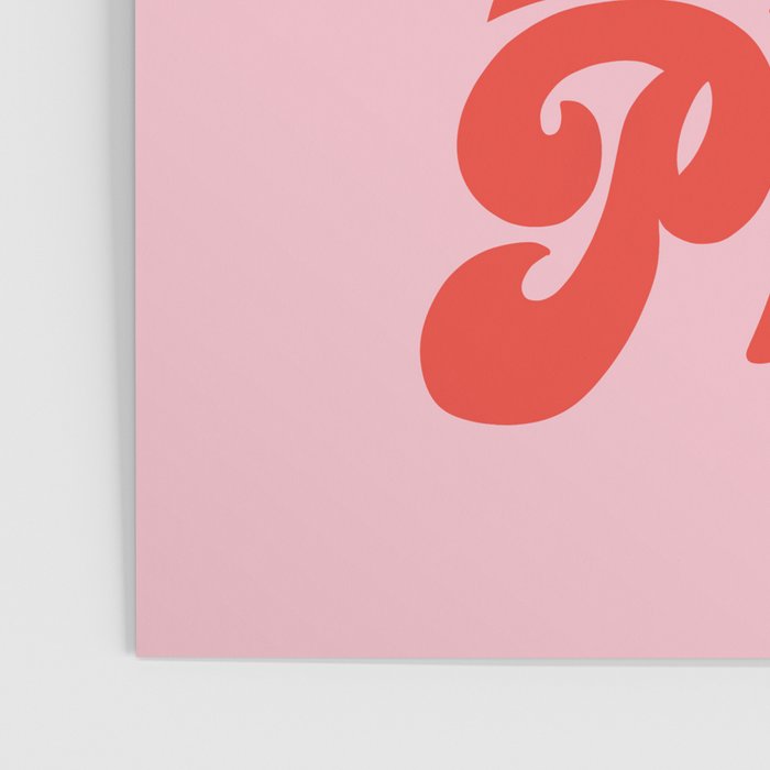 This Must Be The Place (Pink/Red Palette) Poster Gallery Image 3