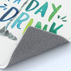 What a Day for a Day Drink - Blue & Green Palette Rug Gallery Image 4