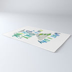 What a Day for a Day Drink - Blue & Green Palette Rug Gallery Image 3