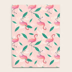 Pink flamingo tropical pattern Notebook Gallery Image 4