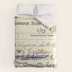 Library Card 828 The Enormous Room Comforter Gallery Image 6