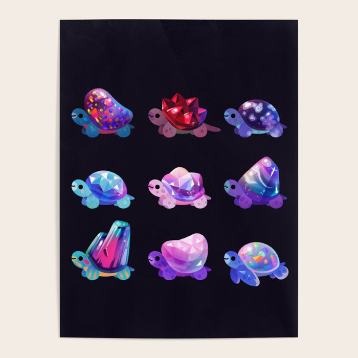 Jewel turtle Poster Gallery Image 4