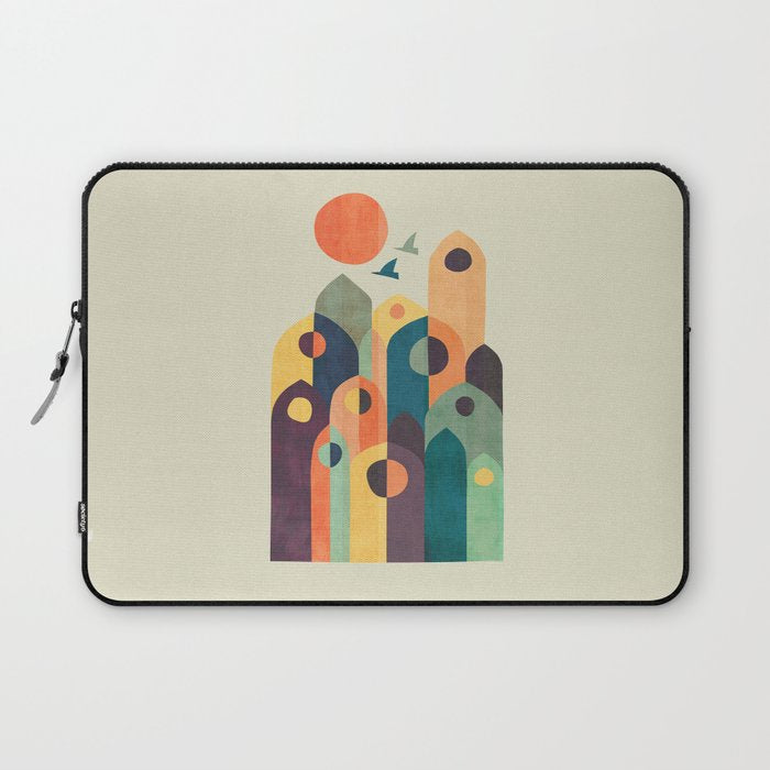 Ancient city Laptop Sleeve Gallery Image 1