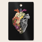 Flower Heart Spring Cutting Board Gallery Image 1