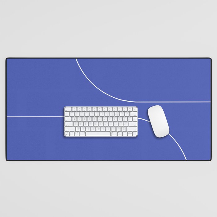 Modern Minimal Line Abstract I Desk Mat Gallery Image 1