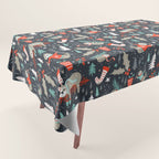 Slothy Holidays Tablecloth Gallery Image 1