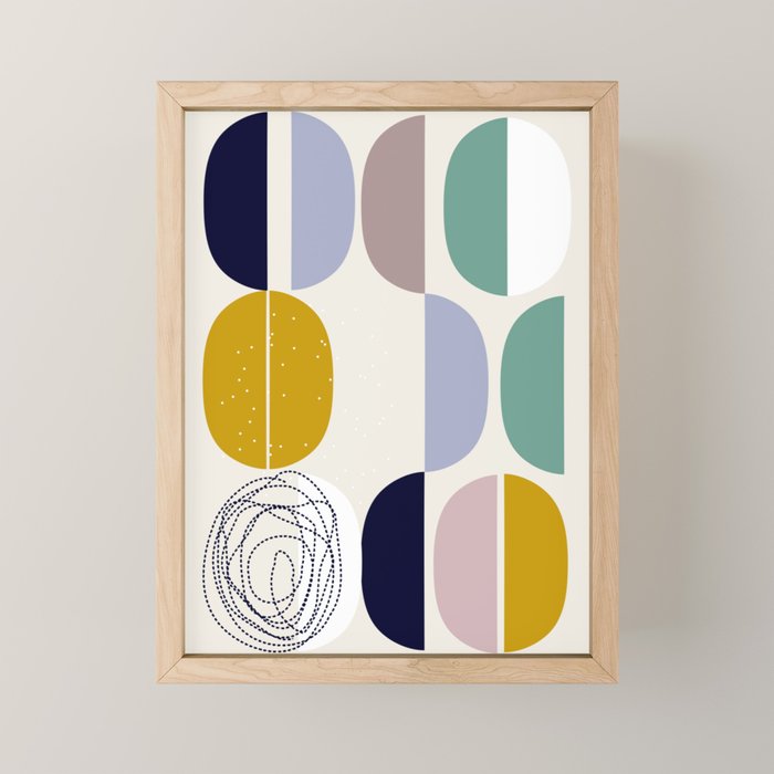 expectant iteration half time Mini Art Print Gallery Image 1