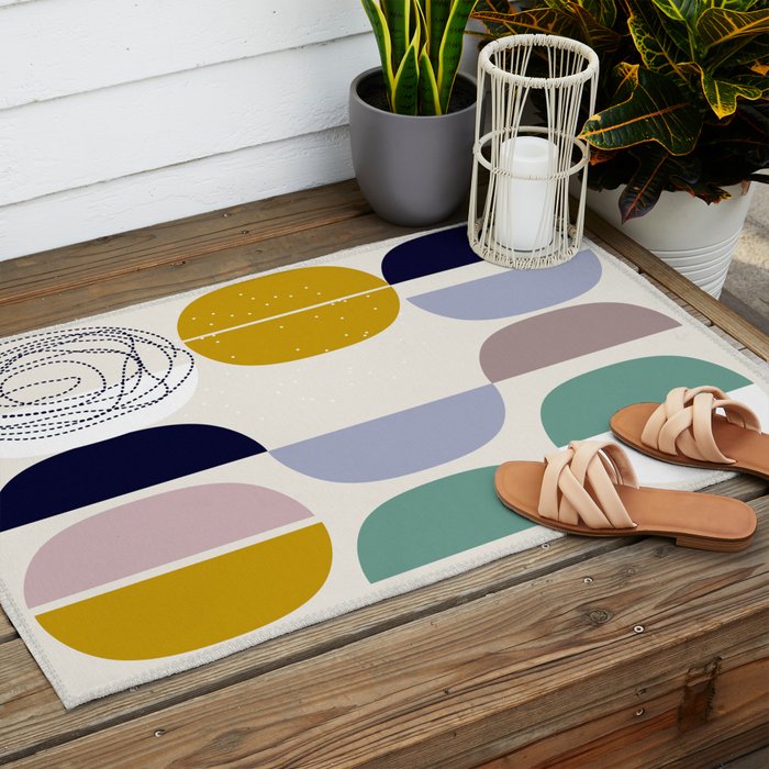 expectant iteration half time Outdoor Rug Gallery Image 2