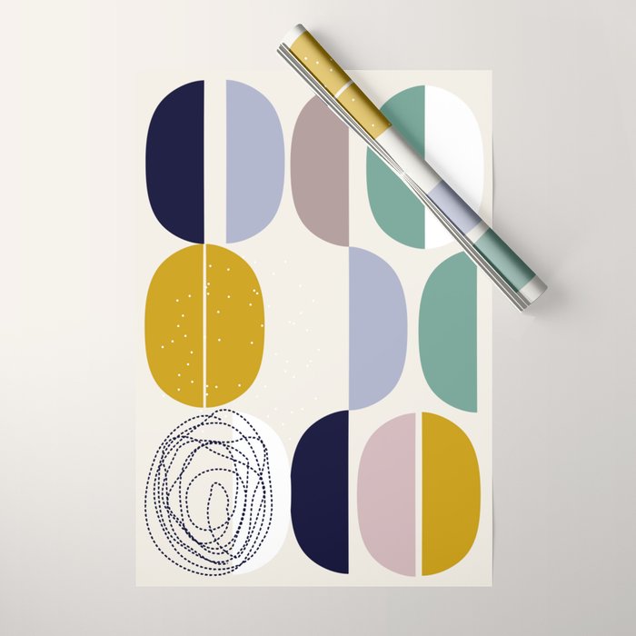 expectant iteration half time Wrapping Paper Gallery Image 1