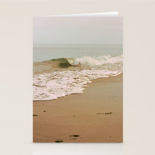 Ocean Waves on the Beach Stationery Card Gallery Image 2