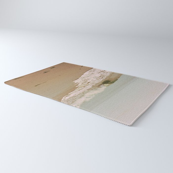 Ocean Waves on the Beach Rug Gallery Image 3