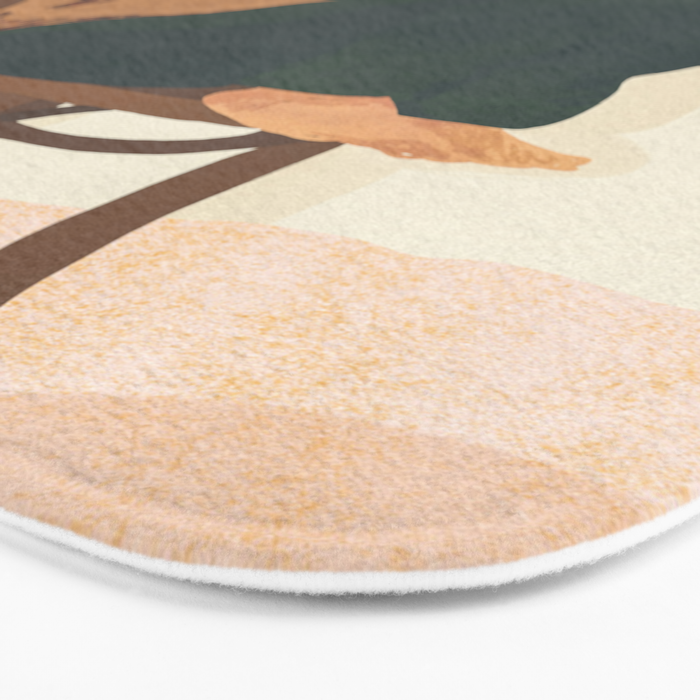 Girl who Loves Autumn Bath Mat Gallery Image 3