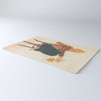 Girl who Loves Autumn Rug Gallery Image 3