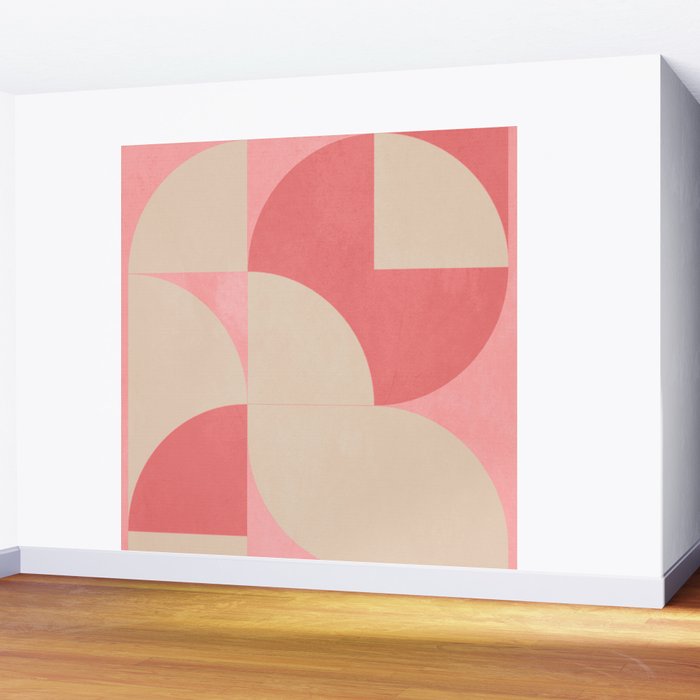 Modern geometric shapes 57 Wall Mural Gallery Image 2