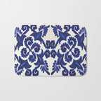Talavera mexican tile traditional blue ceramic mosaic Bath Mat Gallery Image 1