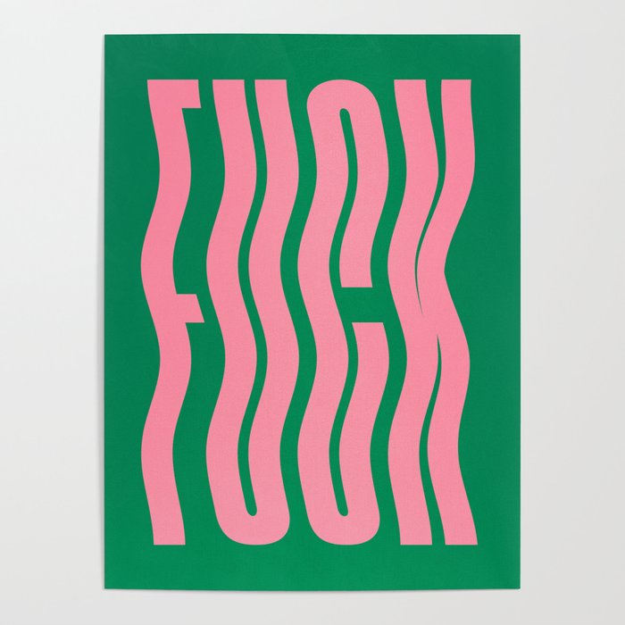 Favorite Word: Tropical Wavy Edition Poster Gallery Image 4