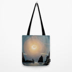 Crescent Moon Tote Bag Gallery Image 2