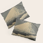 Shotei Takahashi Four Seasons of Mount Fuji Near Omuro Kawase Hasui Japanese Woodblock Print Pillow Sham Gallery Image 3