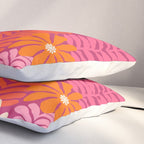 Secret Kisses Floral Design Pillow Sham Gallery Image 3
