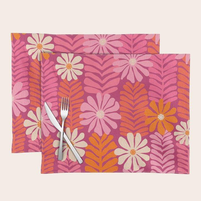 Secret Kisses Floral Design Placemat Gallery Image 1