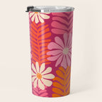 Secret Kisses Floral Design Travel Mug Gallery Image 3